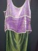 Adult Female Costumes to Hire - Medieval-Purple & green top & skirt